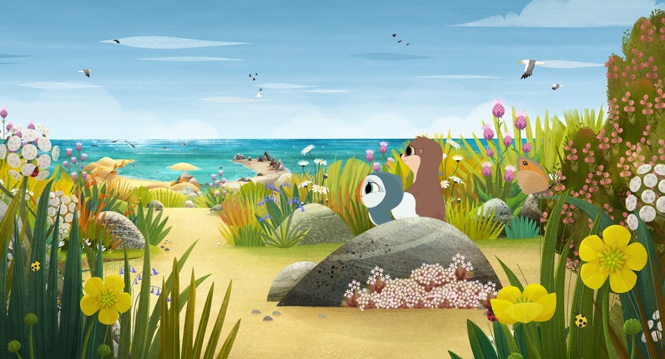 パフィンの小さな島 14枚目の写真・画像