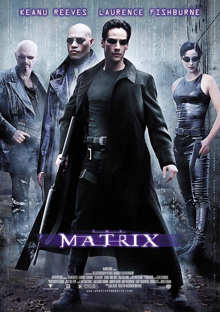 『マトリックス』© 1999 Village Roadshow Films (BVI) Limited. © 1999 Warner Bros. Entertainment Inc. All Rights Reserved.
