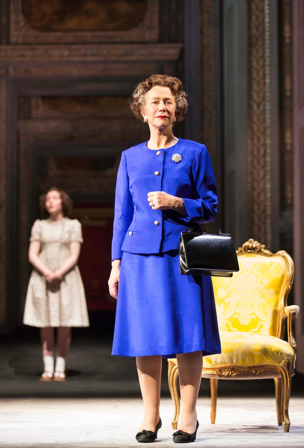 NTLive『オーディエンス』 photo by Johan Persson