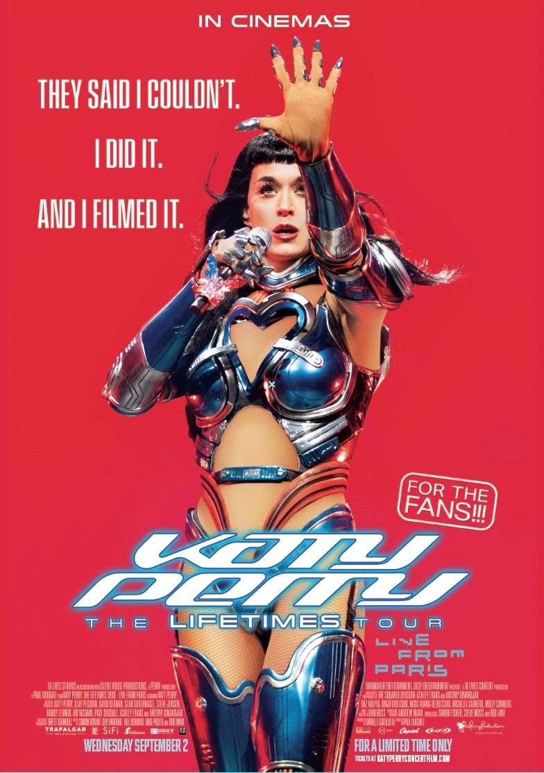 Katy Perry：THE LIFETIMES TOUR - LIVE FROM PARIS 1枚目の写真・画像