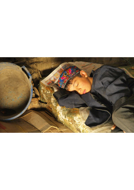 ウイグルからきた少年