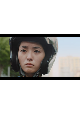 オートバイとハンバーガー