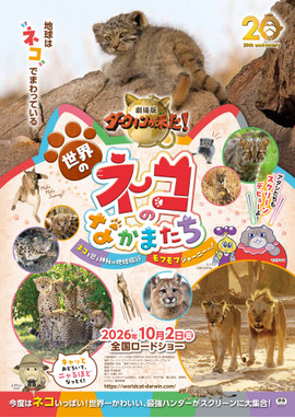 劇場版ダーウィンが来た！世界のネコのなかまたち