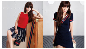 トミー・ヒルフィガーが女優ズーイー・デシャネルとのコラボレーションにより誕生した “TO TOMMY FROM ZOOEY”コレクション。4月21日よりトミーフィルフィガー表参道店のみにて発売。