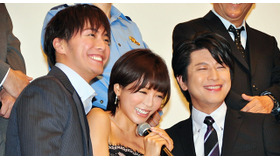 成宮寛貴＆釈由美子＆及川光博／『相棒-劇場版 III -巨大密室！特命係 絶海の孤島へ』初日舞台挨拶