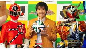 中山雅史／『劇場版 仮面ライダー鎧武』会見