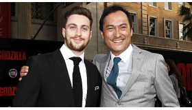 アーロン・テイラー＝ジョンソン＆渡辺謙／『GODZILLA』ワールド・プレミア in L.A