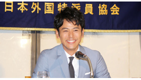 妻夫木聡／映画『ぼくたちの家族』記者会見＠日本外国特派員協会