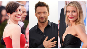 アン・ハサウェイ＆ヒュー・ジャックマン＆キャメロン・ディアス-(C) Getty Images