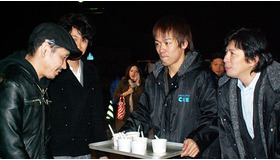 チームNACSが炊き出し部隊として出動　photo：Megumi Shibata