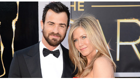 ジャスティン・セロー＆ジェニファー・アニストン-(C) Getty Images