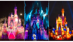 『シンデレラ』＆『アナと雪の女王』＆『美女と野獣』／「ワンス・アポン・ア・タイム」プロジェクションマッピング