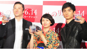 浅野忠信＆二階堂ふみ＆高良健吾／『私の男』完成披露試写会