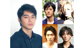 東出昌大＆桐谷健太＆土屋アンナ＆柄本佑＆安藤政信／『GONIN サーガ』キャスト　（Ｃ）2015『GONIN サーガ』製作委員会