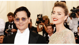 ジョニー・デップ＆アンバー・ハード-(C) Getty Images