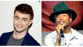 ダニエル・ラドクリフ＆ファレル・ウィリアムス -(C) Getty Images