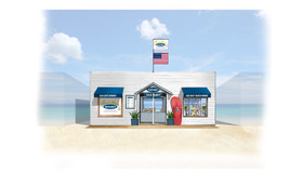 オールド・ネイビーのビーチハウス、江の島に登場