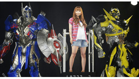 中川翔子／『トランスフォーマー ロストエイジ』公開アフレコ