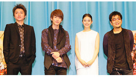 藤原竜也＆佐藤健＆武井咲＆大友啓史監督／『るろうに剣心』大阪舞台挨拶