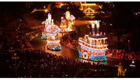 東京ディズニーランド・エレクトリカルパレード・ドリームライツ／TDR初のタイムラプス動画より一部抜粋