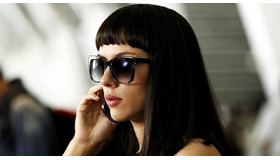 黒髪ヨハンソン／『LUCY』-(C)2014 Universal Pictures