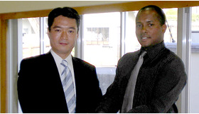 『The Harimaya Bridge はりまや橋』アロン・ウールウォーク監督＆尾?高知県知事