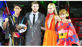 中川翔子＆武井壮＆ニコラ・ペルツ＆ジャック・レイナー／『トランスフォーマー／ロストエイジ』ジャパンプレミア