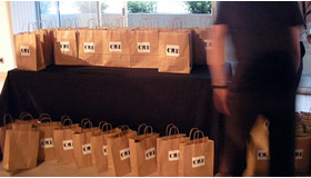 『CHE』の試写会場で配られたお弁当たち　photo：Ayako Ishizu