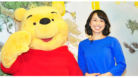 東尾理子＆プーさん／「くまのプーさん展 WINNIE THE POOH EXHIBITION」オープニングイベント