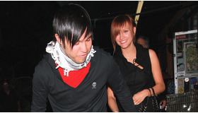 正式に妊娠を発表したアシュレー・シンプソンとピート・ウェンツ　-(C) Newscom/AFLO