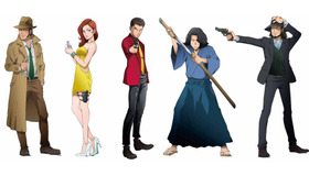 実写版 ルパン三世 を 逆に アニメ イラスト化 斬新ビジュアル公開 Cinemacafe Net