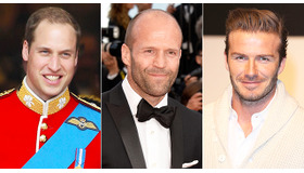 ジェイソン・ステイサ＆デビッド・ベッカム＆英ウィリアム王子