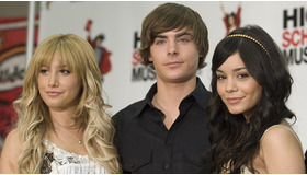 5月2日に開催された『ハイスクール・ミュージカル3』（原題）の記者会見　-(C) Getty Images/AFLO