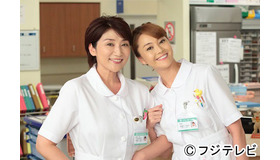 朝倉いずみ(観月ありさ)＆尾崎翔子(松下由樹)／ドラマ「ナースのお仕事」