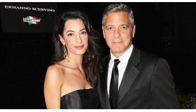 アマル・アラムディン＆ジョージ・クルーニー-(C) Getty Images