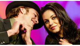 アシュトン・カッチャー＆ミラ・クニス-(C) Getty Images