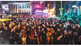 ハロウィン当日に開催される「スペシャル・ゾンビ・モブ」 in USJ