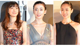 宮沢りえ＆菅野美穂＆深津絵里／第27回東京国際映画祭レッドカーペット