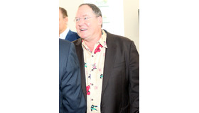 ジョン・ラセター（ディズニーのエグゼクティブ・プロデューサー） in レセプションパーティ