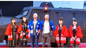 保田圭＆飯田圭織＆パトリック・ヒューズ監督＆ケラン・ラッツ＆石川梨華＆小川麻琴／『エクスペンダブルズ3 ワールドミッション』東京国際映画祭プレミアイベント
