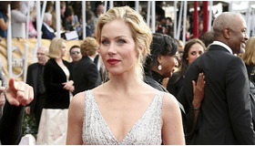 乳ガン克服したクリスティーナ・アップルゲイト　-(C) Getty Images/AFLO