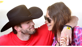 アシュトン・カッチャー＆ミラ・クニス-(C) Getty Images