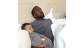 カニエ・ウェスト＆娘ノース