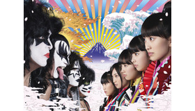 ももクロとKISSのコラボ写真