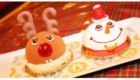 「赤鼻のルドルフ」＆「スノーマン ～雪だるま食べよう♪～」／スウィーツ＆ベーカリーカフェの「ピアリア」