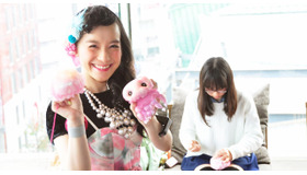 裁縫ワークショップに登場した、篠原ともえ