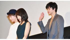 東出昌大＆本田翼＆有村架純／『アオハライド』×『ストロボ・エッジ』スペシャルコラボ舞台挨拶