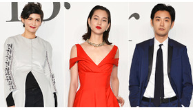 オドレイ・トトゥ＆水原希子＆松田龍平／「エスプリ ディオール TOKYO 2015」