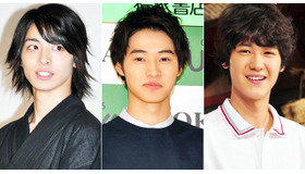 今年、ネクストブレイクの予感…山崎賢人（中央）＆葉山奨之（右）＆高杉真宙（左）