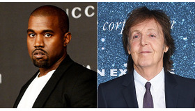 カニエ・ウェスト＆ポール・マッカートニー -(C) Getty Images